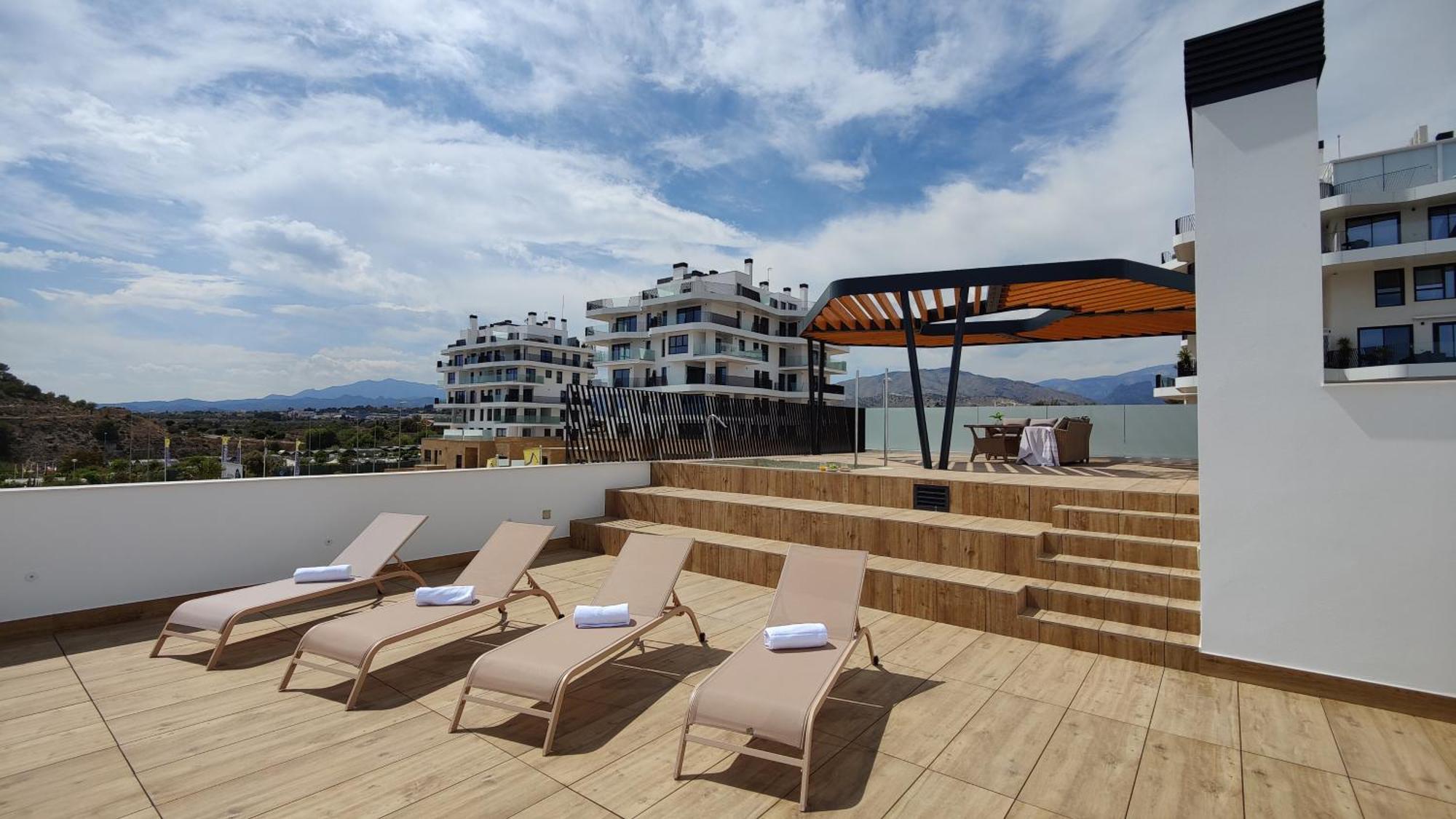 Allonbay Sea Front Luxury Penthouse Villajoyosa Ngoại thất bức ảnh