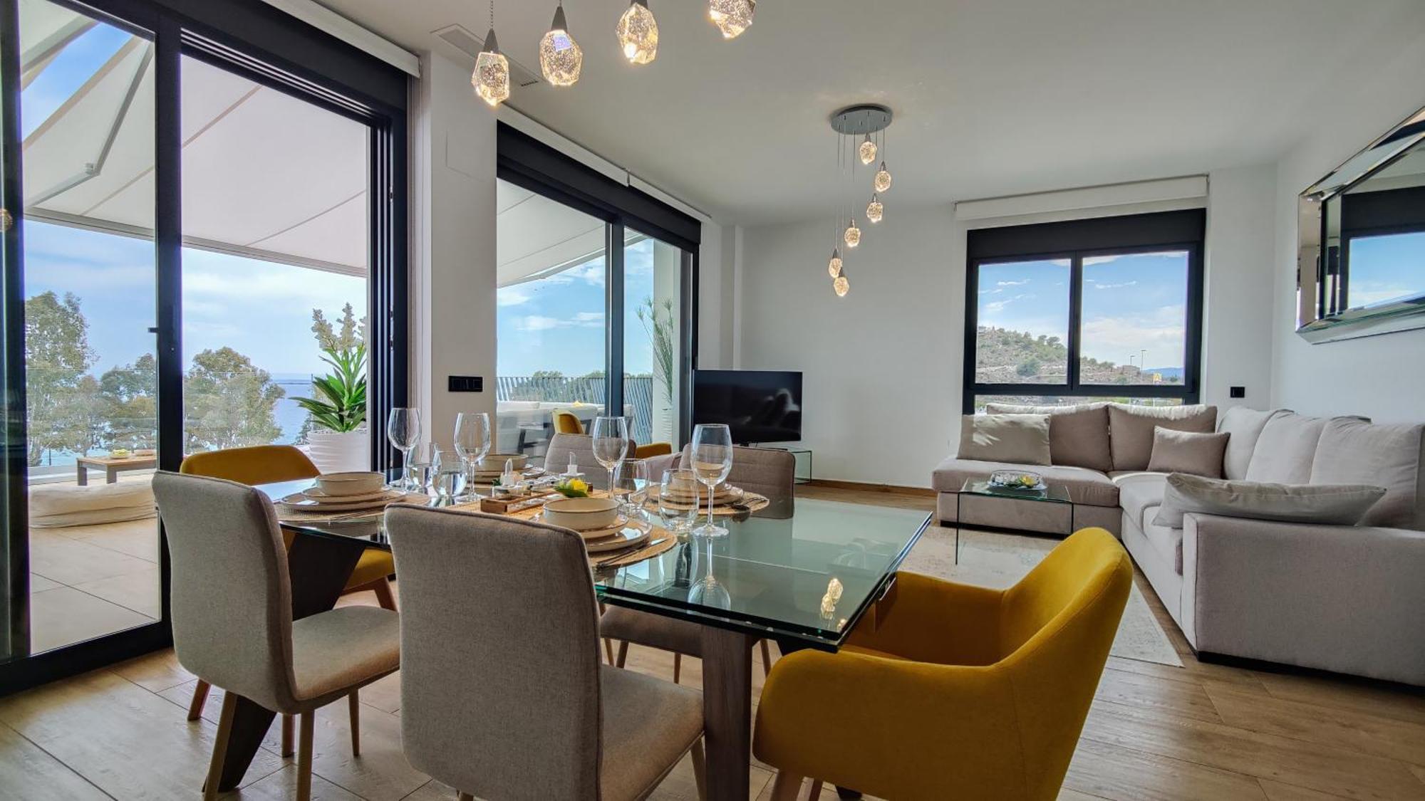 Allonbay Sea Front Luxury Penthouse Villajoyosa Ngoại thất bức ảnh